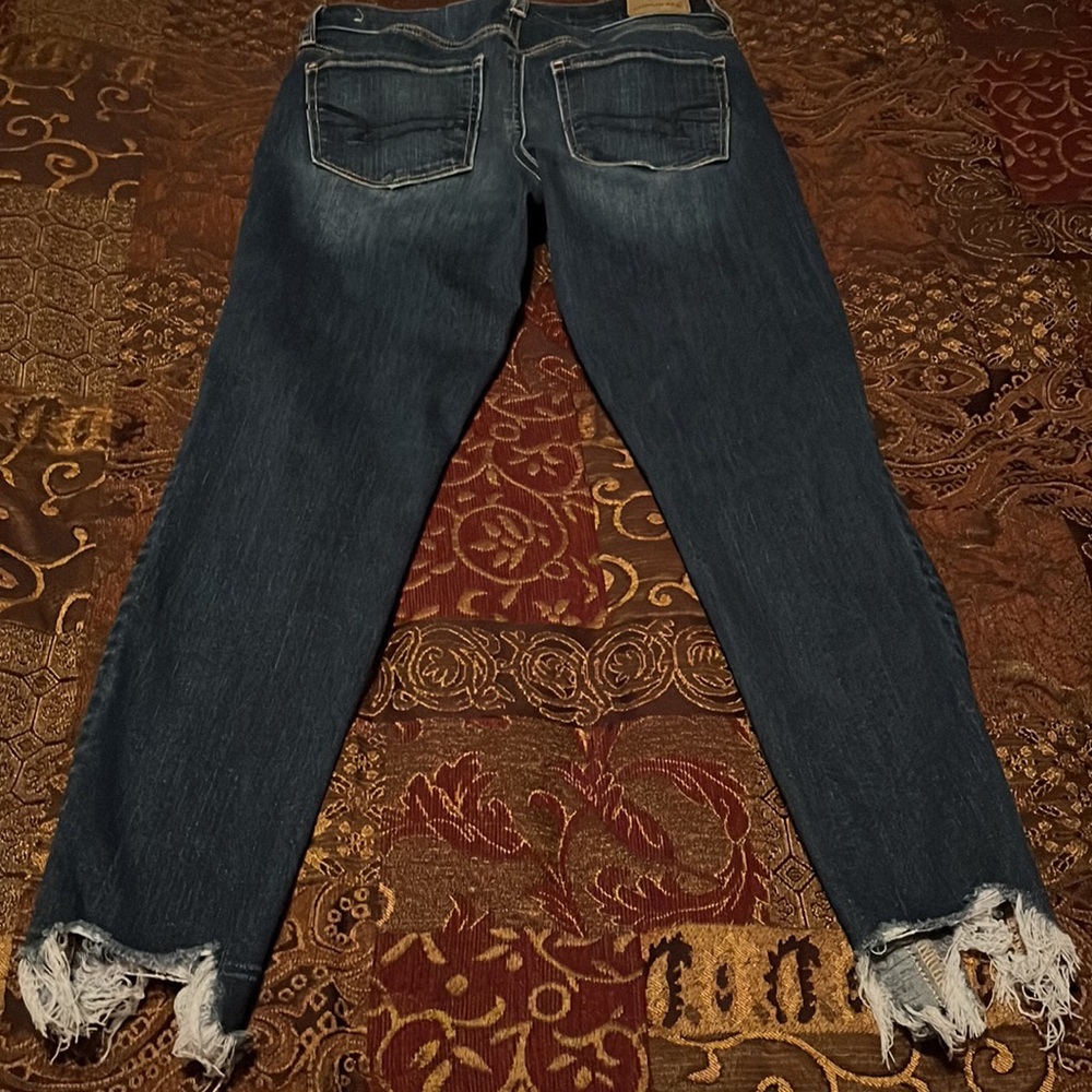 American Eagle Outfitters High Rise Jegging Crop - Picture 7 of 7